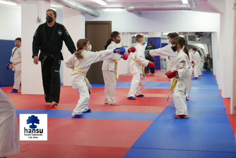 Jiu Jitsu para niños en Mollet, Artes Marciales Hansu y Taekwondo