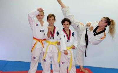 Clases Taekwondo para niños Escola Hansu Mollet